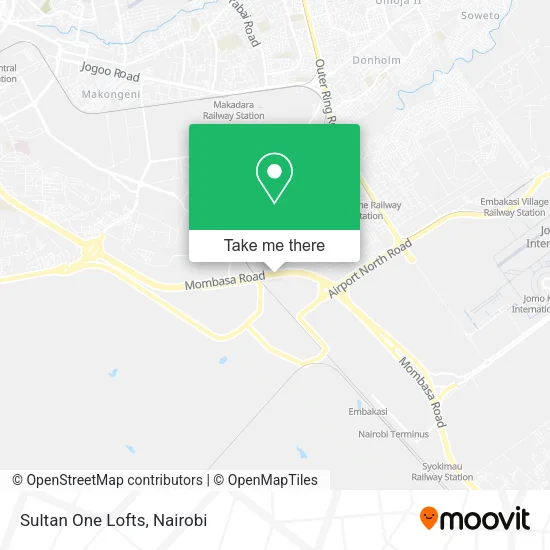 Sultan One Lofts map