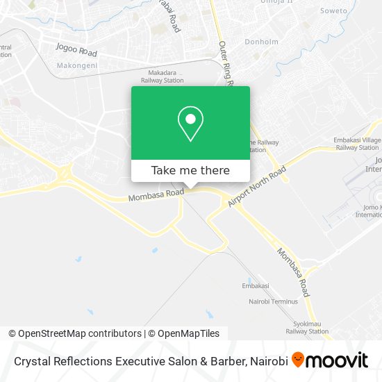 Crystal Reflections Executive Salon & Barber map