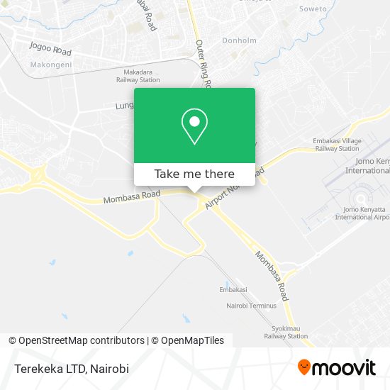 Terekeka LTD map