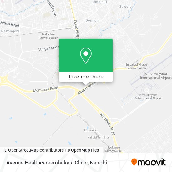 Avenue Healthcareembakasi Clinic map