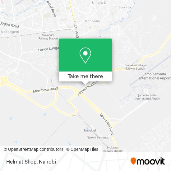 Helmat Shop map