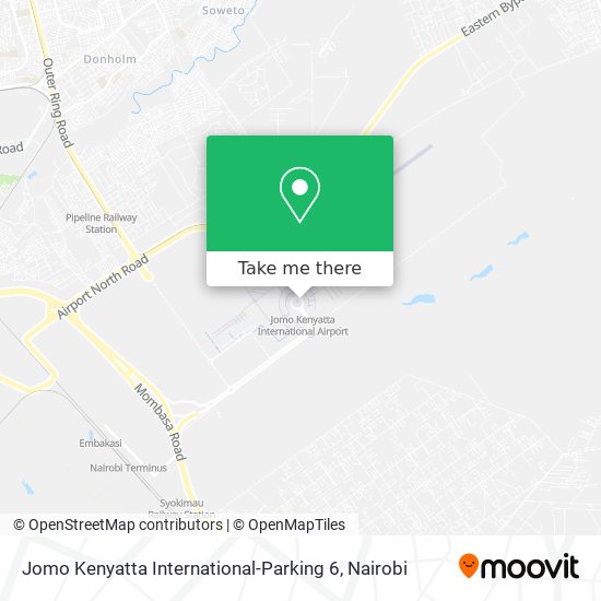 Jomo Kenyatta International-Parking 6 map