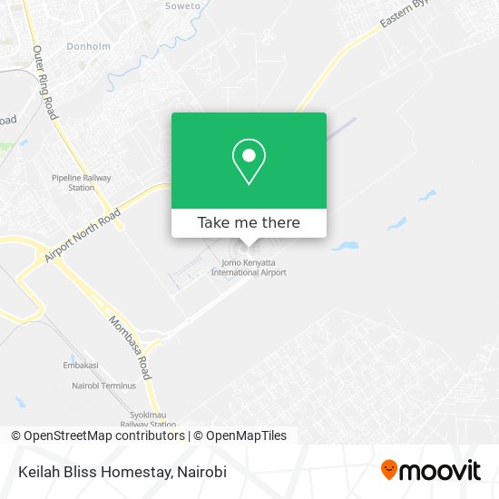 Keilah Bliss Homestay map