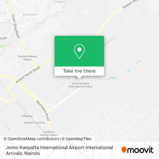 Jomo Kenyatta International Airport-International Arrivals map