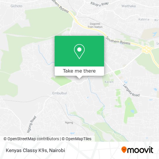 Kenyas Classy K9s map
