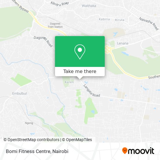 Bomi Fitness Centre map