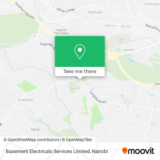 Basement Electricals Services Limited map
