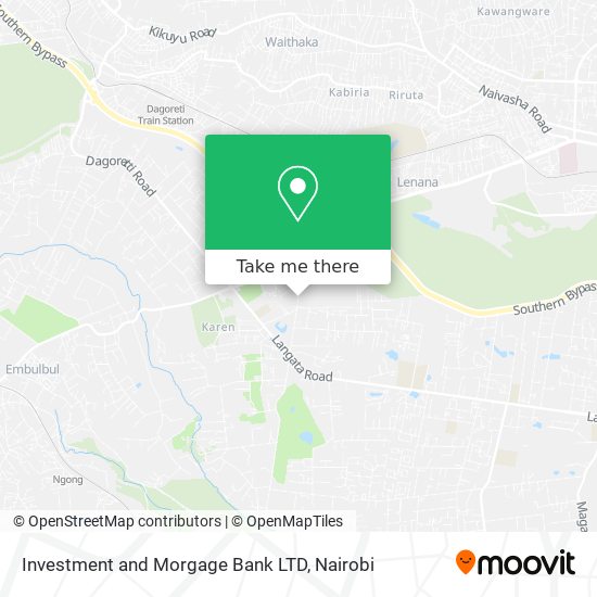 Investment and Morgage Bank LTD map