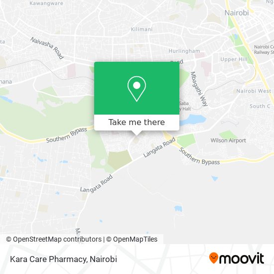 Kara Care Pharmacy map