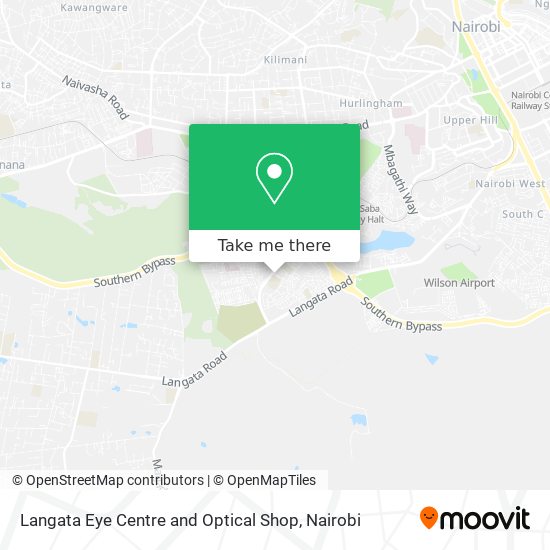 Langata Eye Centre and Optical Shop map