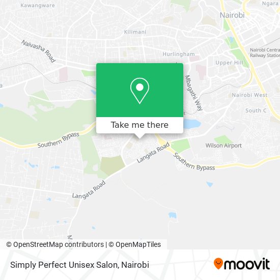 Simply Perfect Unisex Salon map