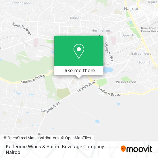 Karleorne Wines & Spirits Beverage Company map