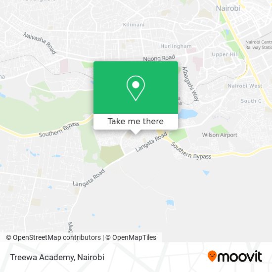 Treewa Academy map