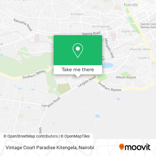 Vintage Court Paradise Kitengela map