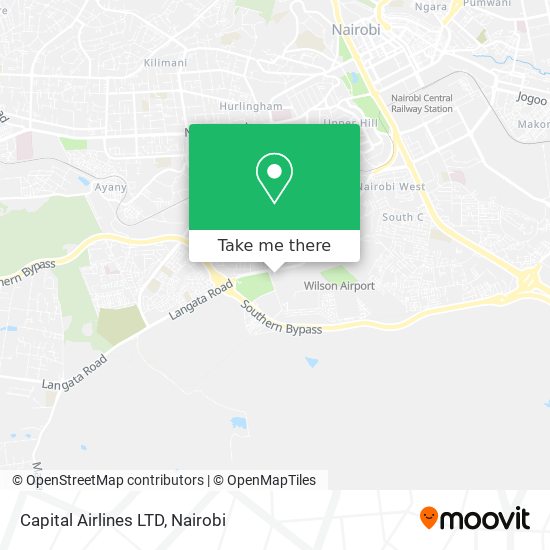 Capital Airlines LTD map