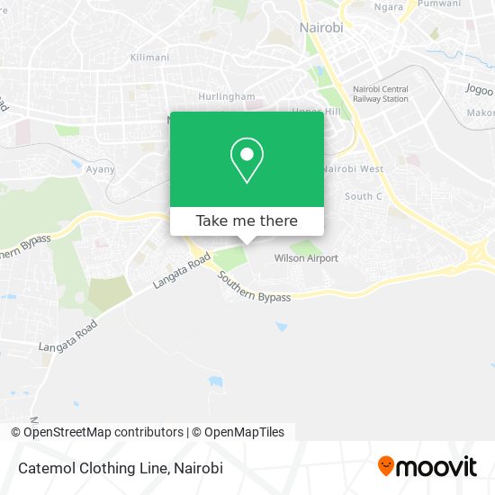 Catemol Clothing Line map