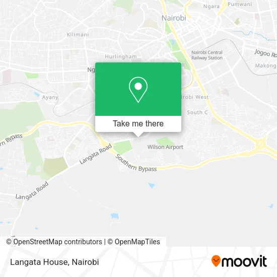 Langata House map