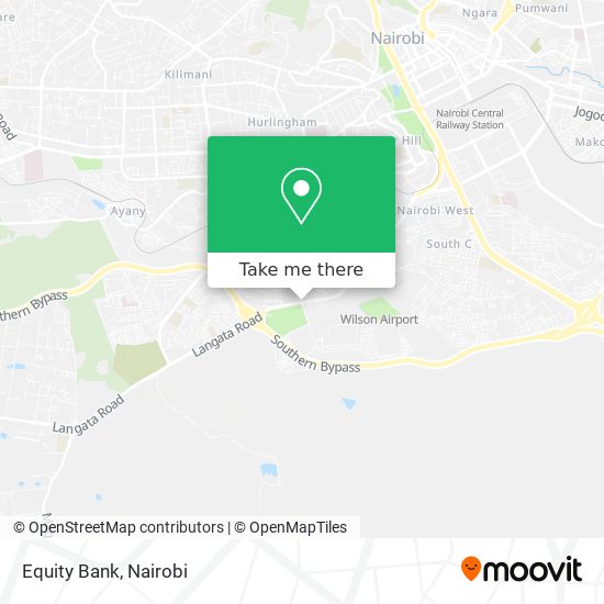 Equity Bank map