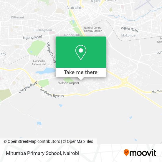 Mitumba Primary School map