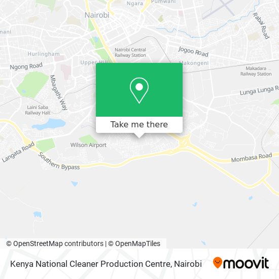 Kenya National Cleaner Production Centre map