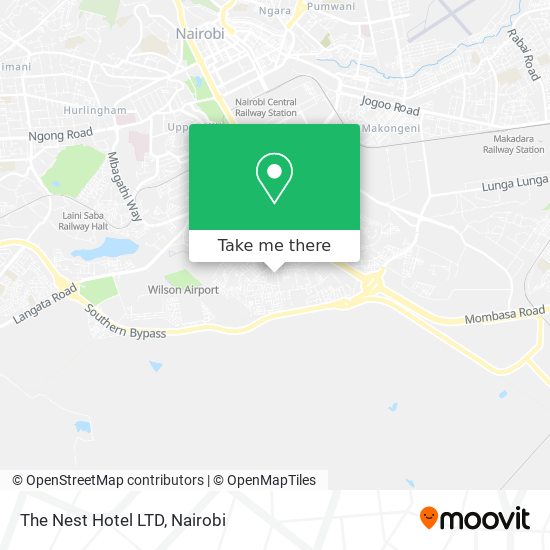 The Nest Hotel LTD map