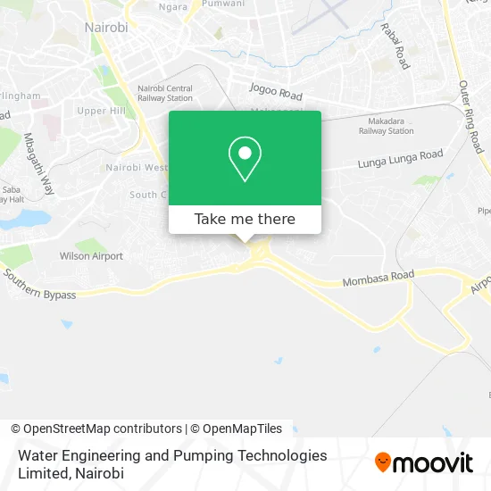 Water Engineering and Pumping Technologies Limited map