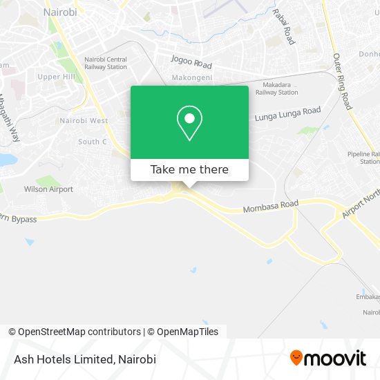 Ash Hotels Limited map