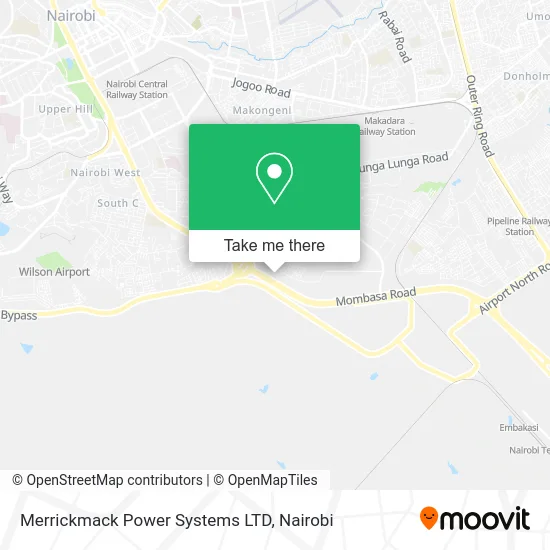 Merrickmack Power Systems LTD map