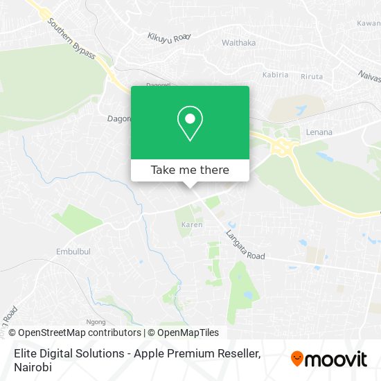 Elite Digital Solutions - Apple Premium Reseller map