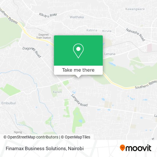 Finamax Business Solutions map