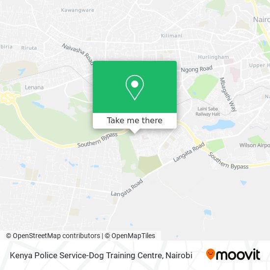 Kenya Police Service-Dog Training Centre map