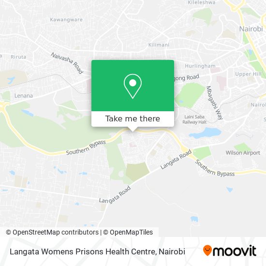 Langata Womens Prisons Health Centre map