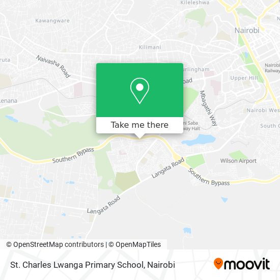 St. Charles Lwanga Primary School map