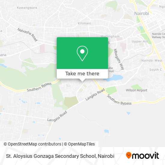 St. Aloysius Gonzaga Secondary School map