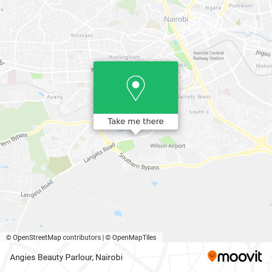 Angies Beauty Parlour map