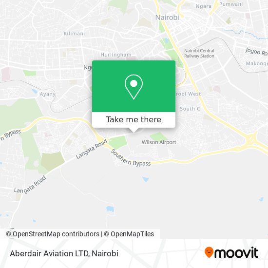 Aberdair Aviation LTD map