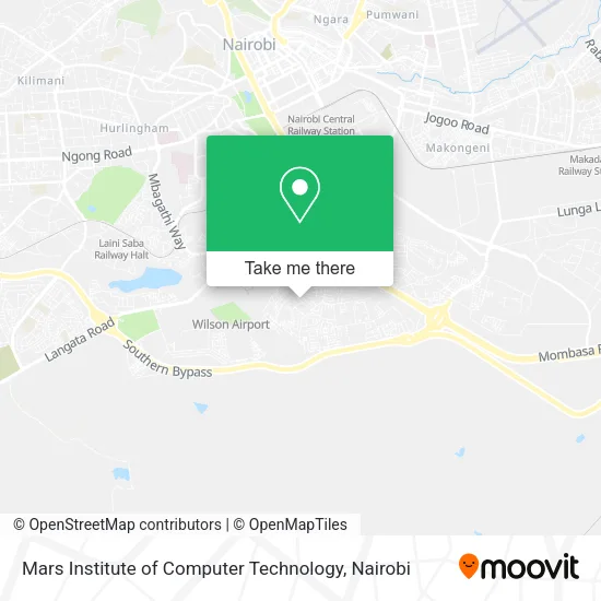 Mars Institute of Computer Technology map