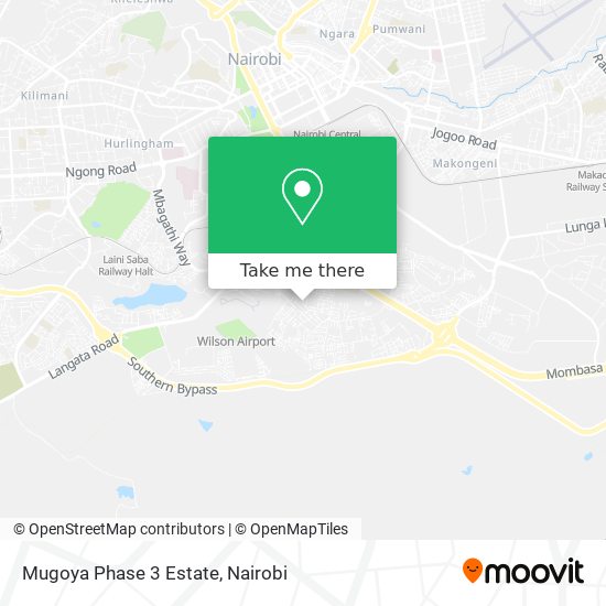 Mugoya Phase 3 Estate map