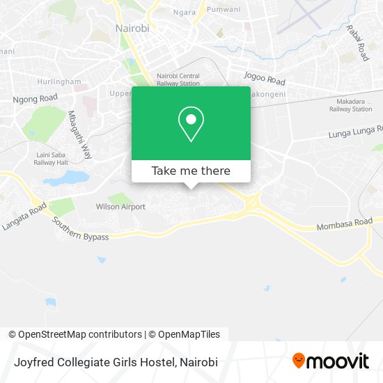 Joyfred Collegiate Girls Hostel map