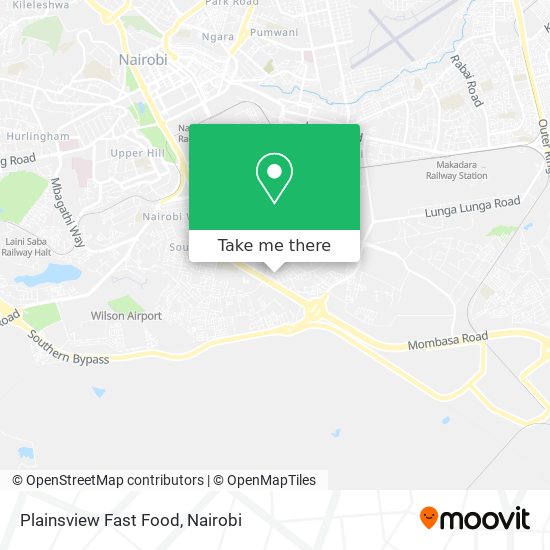 Plainsview Fast Food map