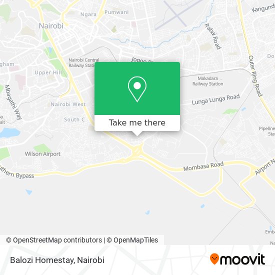 Balozi Homestay map