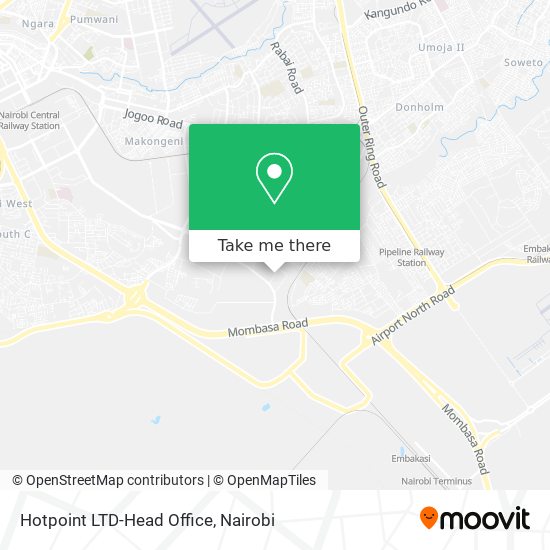 Hotpoint LTD-Head Office map