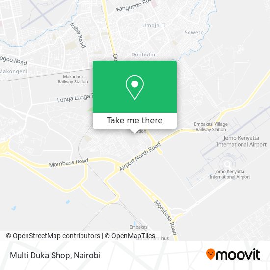 Multi Duka Shop map