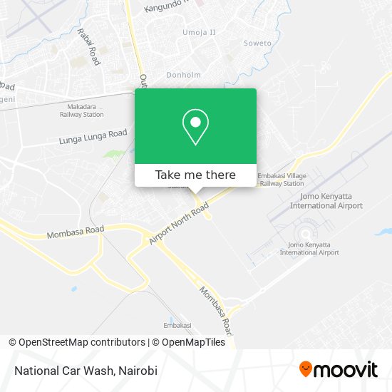 National Car Wash map