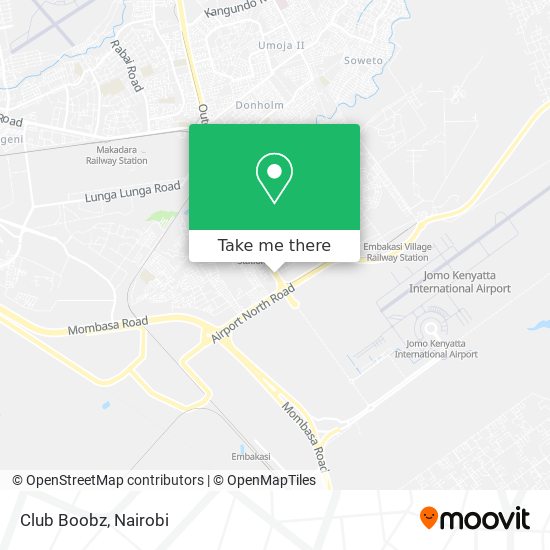 Club Boobz map