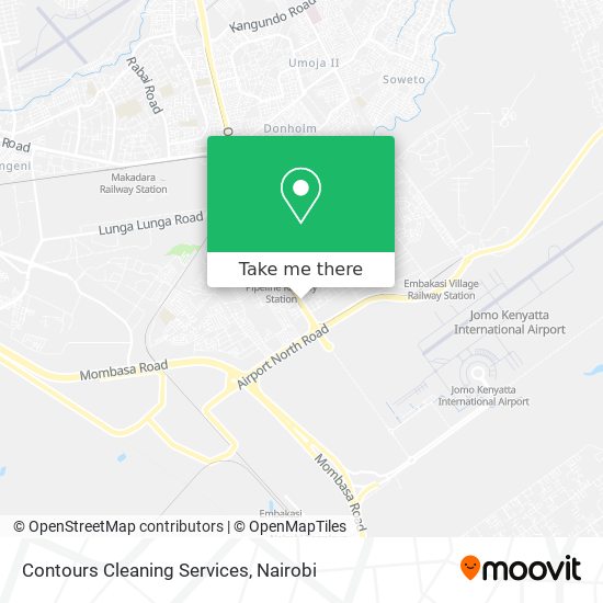 Contours Cleaning Services map