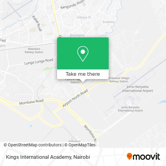 Kings International Academy map