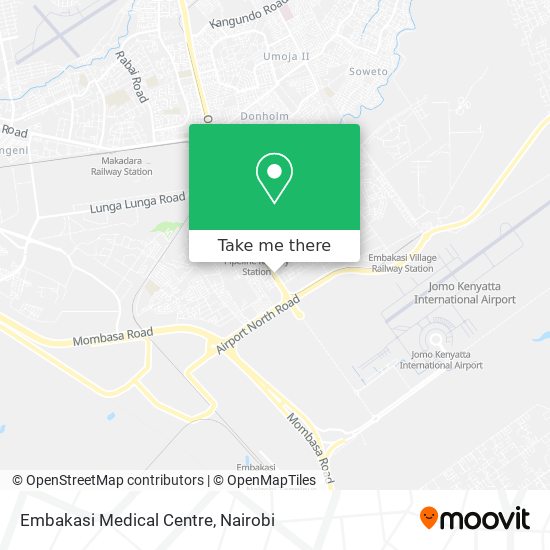 Embakasi Medical Centre map