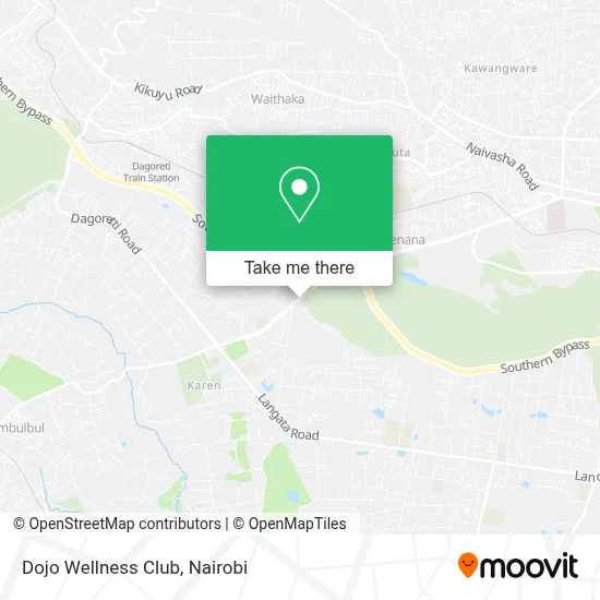 Dojo Wellness Club map