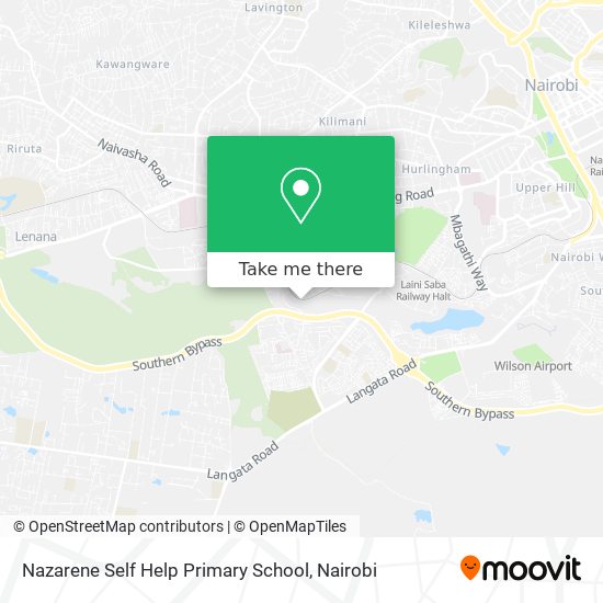 Nazarene Self Help Primary School map